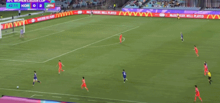 日本女足半决赛4-1韩国挺进决赛