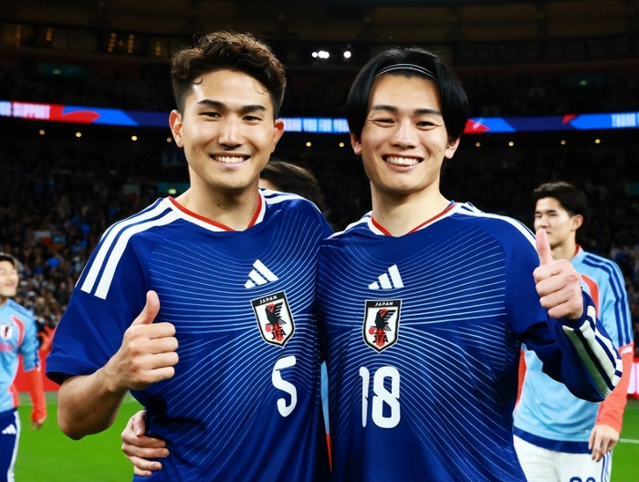 日本队连胜七支世界冠军引热议 黄健翔盛赞蓝武