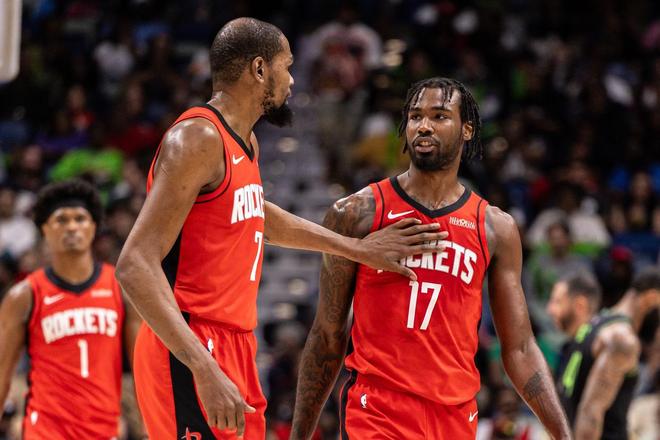 火箭队谢泼德爆发砍27分 首发调整成关键