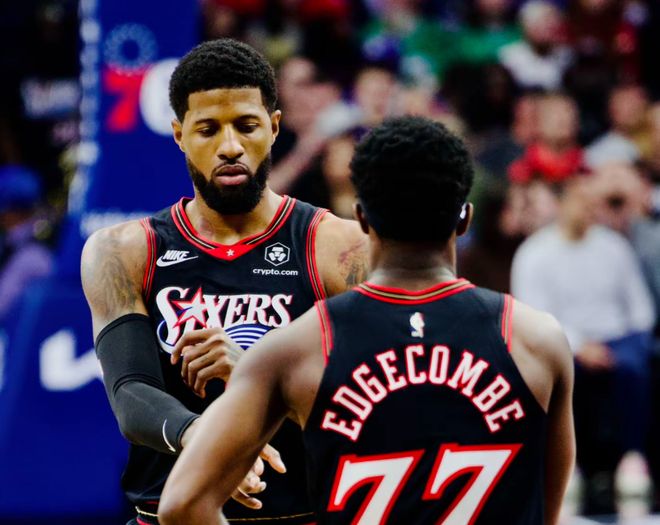 76人险胜魔术锁定七号种子 首轮迎战凯尔特人